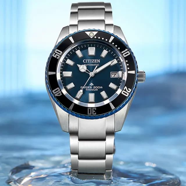 【CITIZEN 星辰】PROMASTER 35週年限定 復刻1977 潛水機械腕錶 父親節 禮物 送禮 推薦(NB6026-56L)