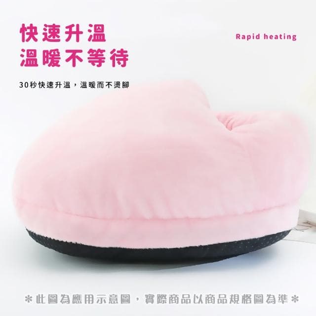 【暖她一整天】草莓大福USB加熱暖腳神器(加熱暖腳器 禦寒流 電熱暖腳寶 保暖神器 冬天 女生 生日禮物)