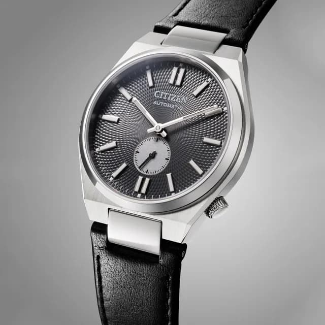 【CITIZEN 星辰】Mechanical系列 TSUYOSA 小秒針機械腕錶 父親節 禮物 送禮 推薦(NK5010-01H)