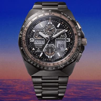 【CITIZEN 星辰】PROMASTER 35週年限定 光動能電波腕錶 母親節 禮物 推薦(JY8146-54E)