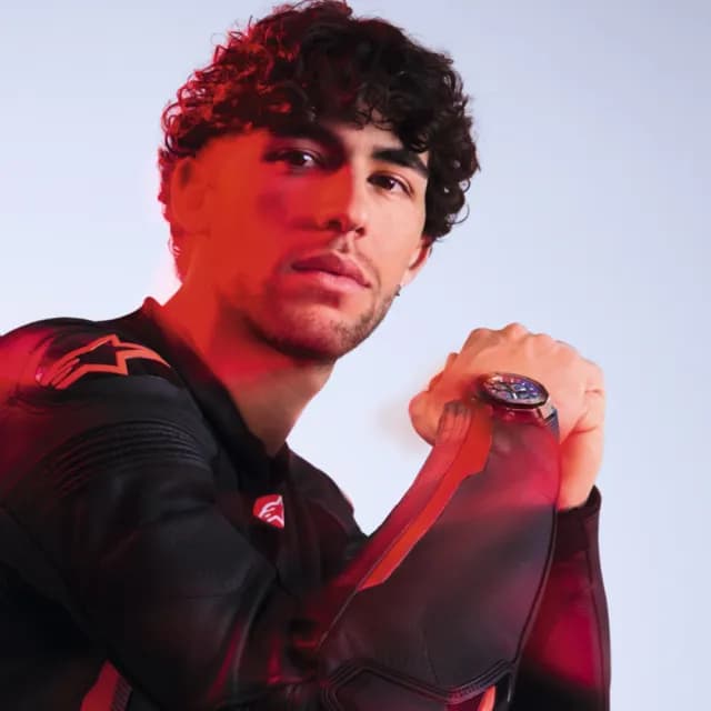 【TISSOT 天梭 官方授權】MOTOGP 75周年2024限量三眼計時機械錶-45mm 男錶 父親節禮物(T1414272704100)