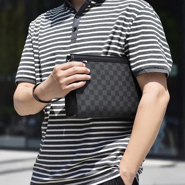 【LEEHER】情人節禮物 手拿包/男包包/商務包/真皮包包/真皮手拿包/男生手拿包/休閒包包/精品包/名牌包包/黑