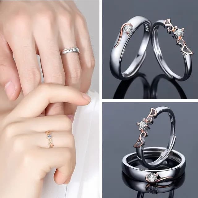 【LEEHER】男戒指/女戒指/純銀戒指/對戒/情侶戒指/鋯石戒指/莫桑鋯戒指/鋯戒/生日禮物/求婚戒指