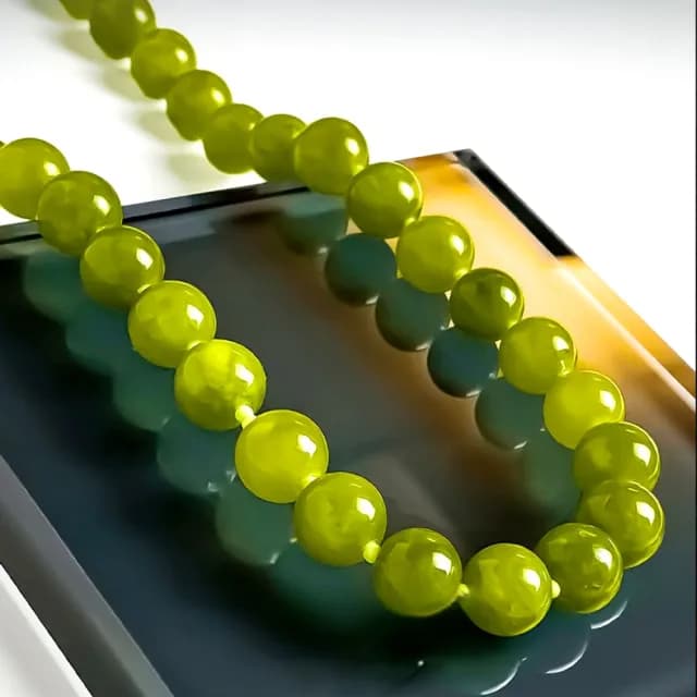 【LEESA】情人節禮物 瑪瑙項鍊\寶石項鍊\綠色項鍊\天然石項鍊\短項鍊\串珠項鍊\多巴胺項鍊\鎖骨鍊\招財項鍊