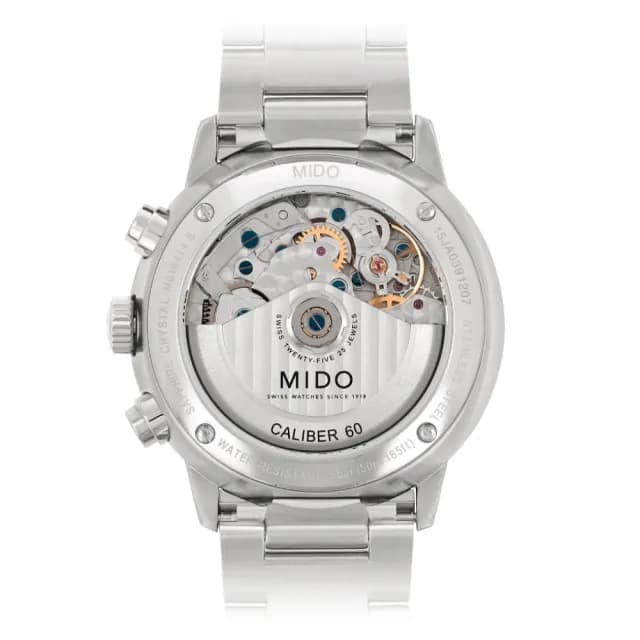 【MIDO 美度】香榭系列 計時機械腕錶 畢業禮物 送禮 推薦(M0164141106100)