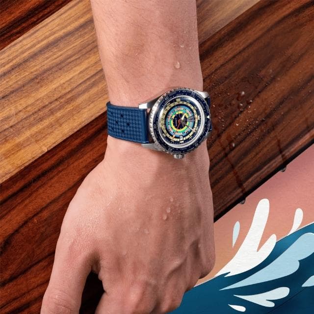 【MIDO 美度】OCEAN STAR 海洋之星 彩虹圈 復古機械腕錶 母親節 禮物 推薦(M0268291704100)
