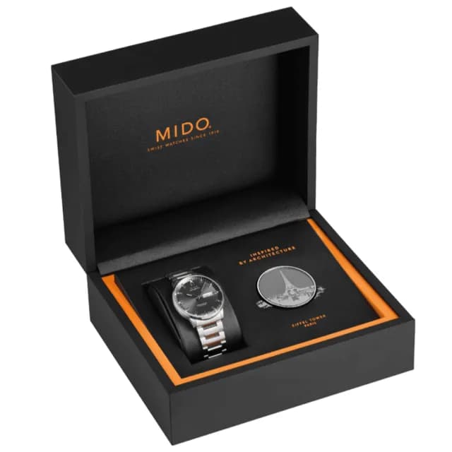 【MIDO 美度】限量  香榭系列 20周年紀念款 機械腕錶 畢業禮物 送禮 推薦(M0214311106102)