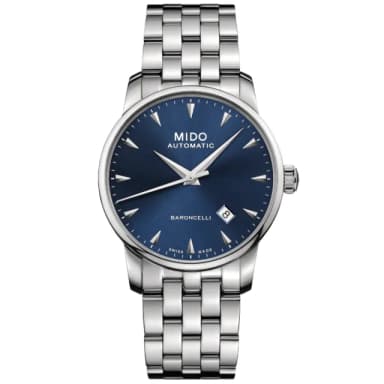 【MIDO 美度】永恆系列 午夜藍 紳士 機械腕錶 畢業禮物 送禮 推薦(M86004151)