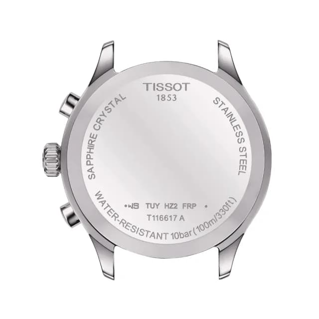 【TISSOT 天梭 官方授權】CHRONO XL 韻馳系列 三眼計時腕錶 七夕 情人節 禮物 送禮 推薦(T1166171609200)