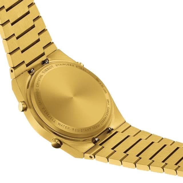 【TISSOT 天梭 官方授權】PRX系列 復古時尚 數位腕錶 母親節 禮物 推薦(T1372633302000)
