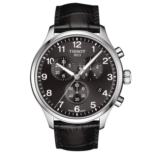 【TISSOT 天梭 官方授權】SUPERSPORT CHRONO 三眼計時腕錶 母親節 禮物 推薦(T1166171605700)