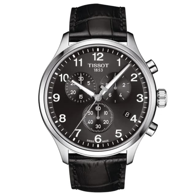 【TISSOT 天梭 官方授權】SUPERSPORT CHRONO 三眼計時腕錶 畢業禮物 送禮 推薦(T1166171605700)