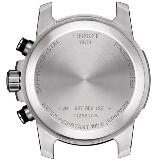 【TISSOT 天梭 官方授權】SUPERSPORT CHRONO 三眼計時腕錶 畢業禮物 送禮 推薦(T1256171604100)