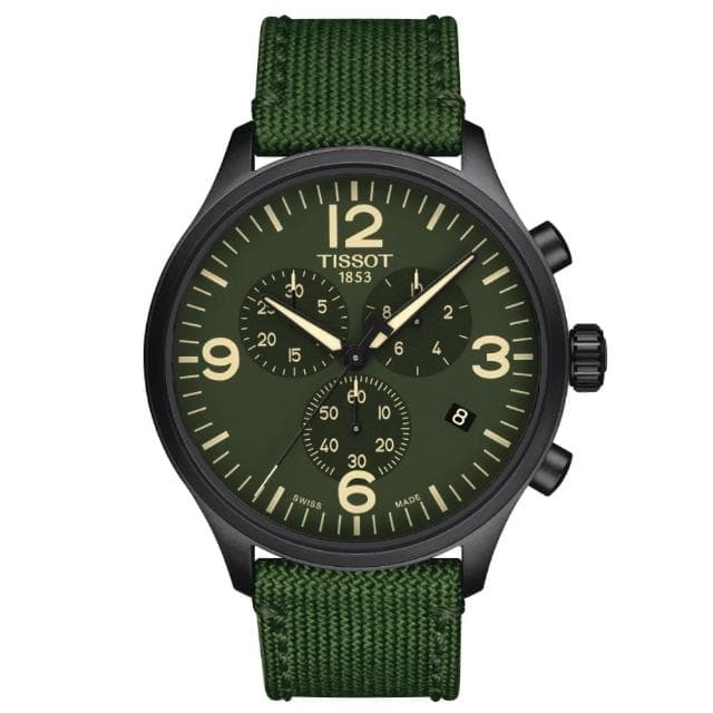 【TISSOT 天梭 官方授權】SUPERSPORT CHRONO 三眼計時腕錶 母親節 禮物 推薦(T1166173709700)