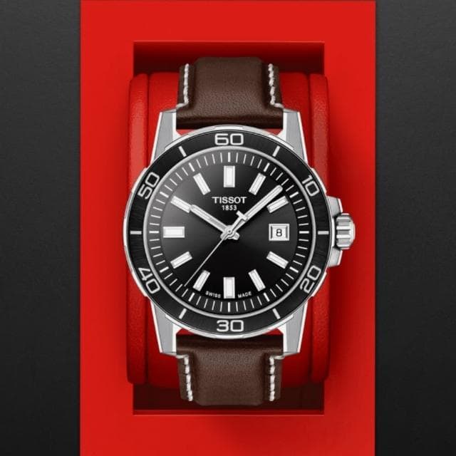 【TISSOT 天梭 官方授權】SUPERSPORT 時尚簡約腕錶 母親節 禮物 推薦(T1256101605100)