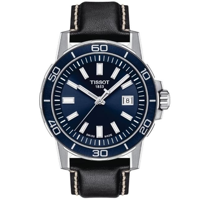 【TISSOT 天梭 官方授權】SUPERSPORT 時尚簡約腕錶 母親節 禮物 推薦(T1256101604100)