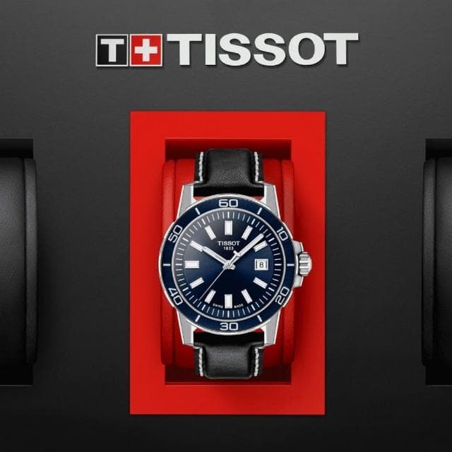 【TISSOT 天梭 官方授權】SUPERSPORT 時尚簡約腕錶 母親節 禮物 推薦(T1256101604100)