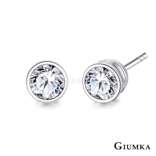 【GIUMKA】純銀耳環．新年禮物．單鑽