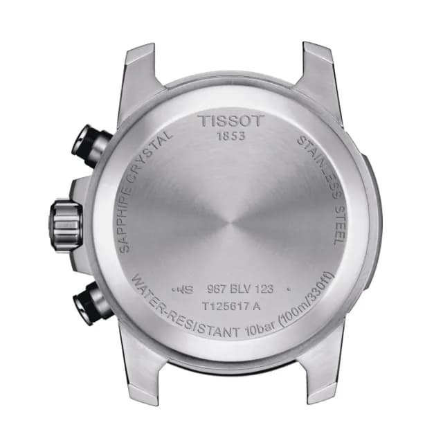 【TISSOT 天梭 官方授權】SUPERSPORT CHRONO 三眼計時腕錶 畢業禮物 送禮 推薦(T1256171705103)