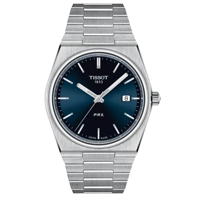 【TISSOT 天梭 官方授權】PRX系列 1970年代復刻 時尚腕錶 雙11 特惠 推薦(T1374101104100)