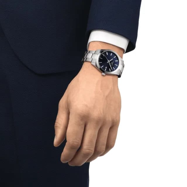 【TISSOT 天梭 官方授權】GENTLEMAN紳士系列 石英腕錶 畢業禮物 送禮 推薦(T1274101104100)