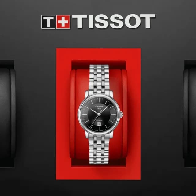 【TISSOT 天梭 官方授權】CARSON系列 雋永經典 機械腕錶 畢業禮物 送禮 推薦(T1222071105100)