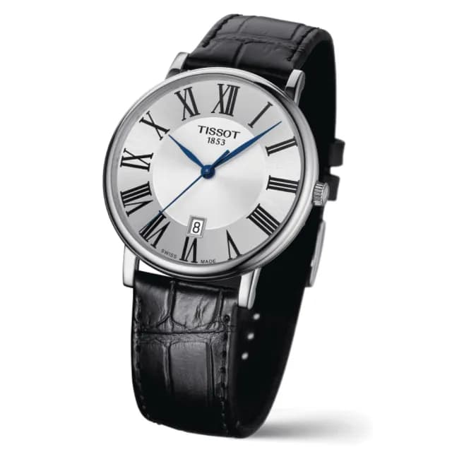 【TISSOT 天梭 官方授權】CARSON系列 簡約時尚腕錶 畢業禮物 送禮 推薦(T1224101603300)
