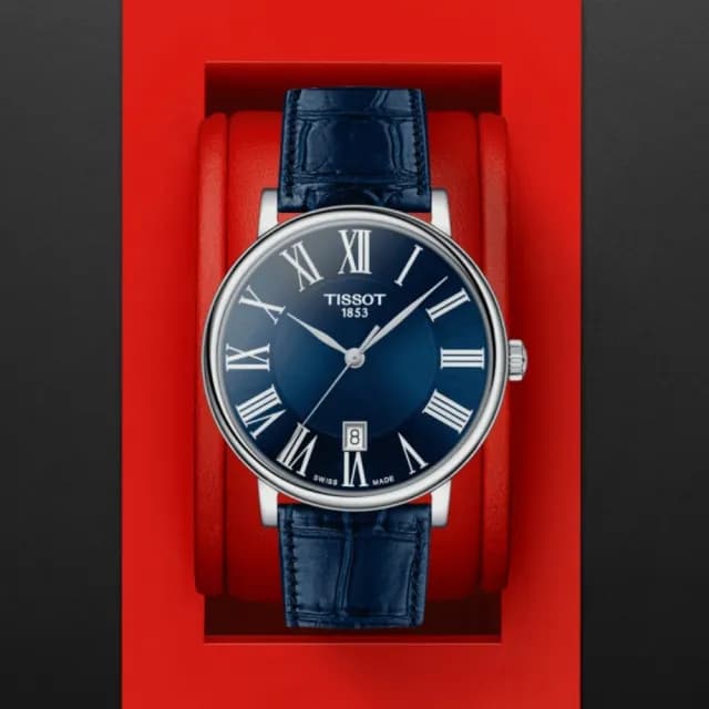【TISSOT 天梭 官方授權】CARSON系列 簡約時尚腕錶 畢業禮物 送禮 推薦(T1224101604300)