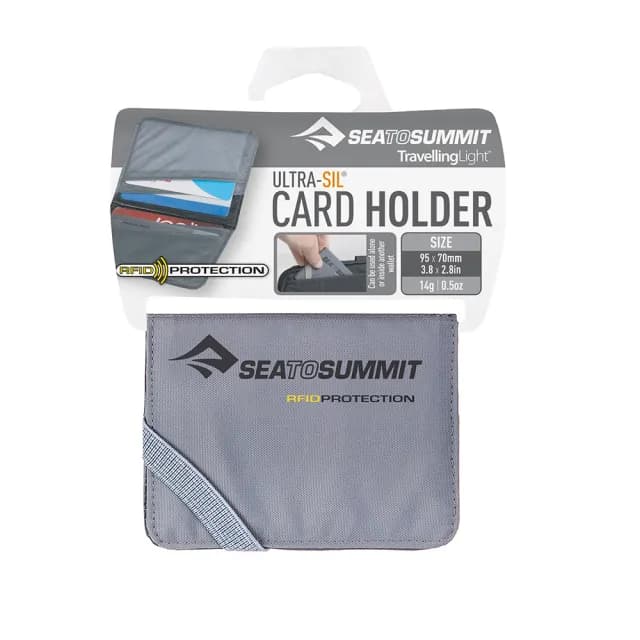 【SEA TO SUMMIT】RFID 旅行安全卡片夾 灰(防盜/證件包/零錢包/卡夾包/國旅)