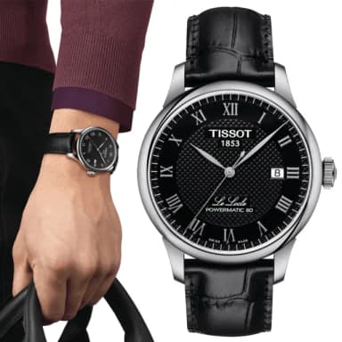 【TISSOT 天梭 官方授權】LE LOCLE 力洛克系列 機械腕錶 畢業禮物 送禮 推薦(T0064071605300)