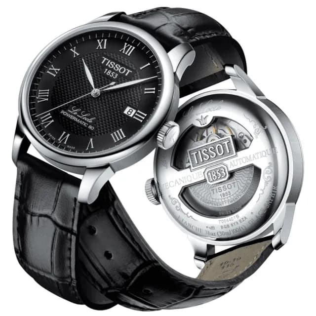【TISSOT 天梭 官方授權】LE LOCLE 力洛克系列 機械腕錶 畢業禮物 送禮 推薦(T0064071605300)