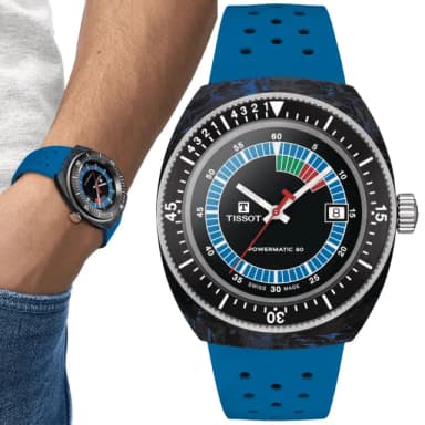 【TISSOT 天梭 官方授權】Sideral鍛造 機械腕錶 母親節 禮物 推薦(T1454079705701)