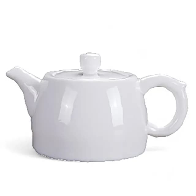 【美味好伙伴】羊脂玉瓷井欄壺(高白瓷 茶具 茶壺 泡茶壺 茶杯)