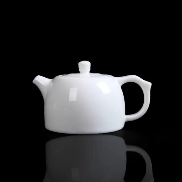 【美味好伙伴】羊脂玉瓷井欄壺(高白瓷 茶具 茶壺 泡茶壺 茶杯)