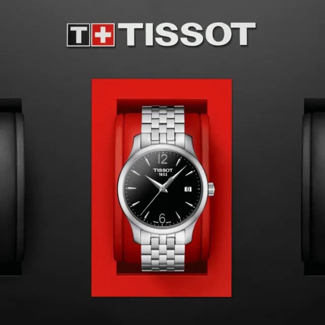 【TISSOT 天梭 官方授權】TRADITION 經典時尚石英腕錶 畢業禮物 送禮 推薦(T0632101105700)