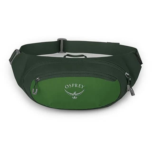 【Osprey】情人節禮物 Daylite Waist 隨身腰包 翠綠帶/綠色樹冠(運動腰包 多功能腰包 旅行腰包)