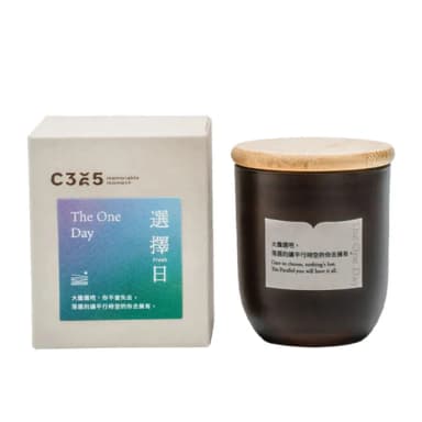 【C365】選擇日 蠟燭120g 清新調(蠟燭 香氛 療癒 居家)