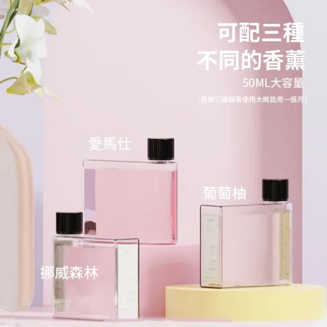 【Soip】萌寵自動香薰水氧機 壁掛/底座兩用香氛機 桌面空氣清淨機 家用擴香機濕器(附挪威森林)