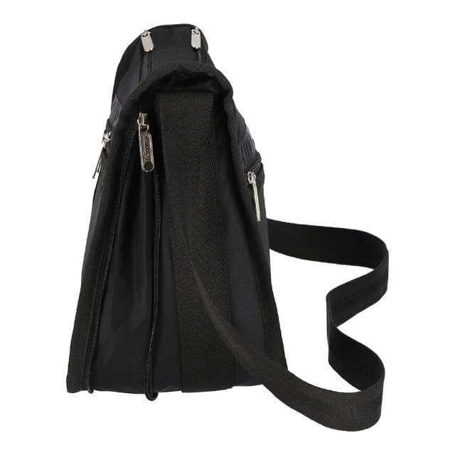 【Lesportsac】DELUXE EVERYDAY BAG 日常百搭斜背包 母親節 送禮 禮物(神秘黑)