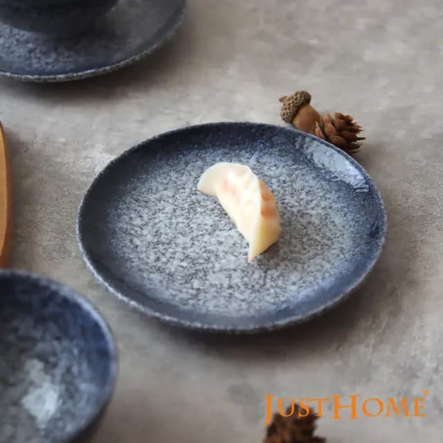 【Just Home】日式漸層嵐蘊陶瓷12件碗盤餐具組(碗 盤 餐具 入厝禮)