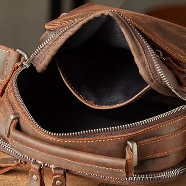 【KT DADA】雙11 牛皮斜背包 郵差包 男士包包 男包 真皮包包 斜背包 爸爸禮物 男生包包 生日禮