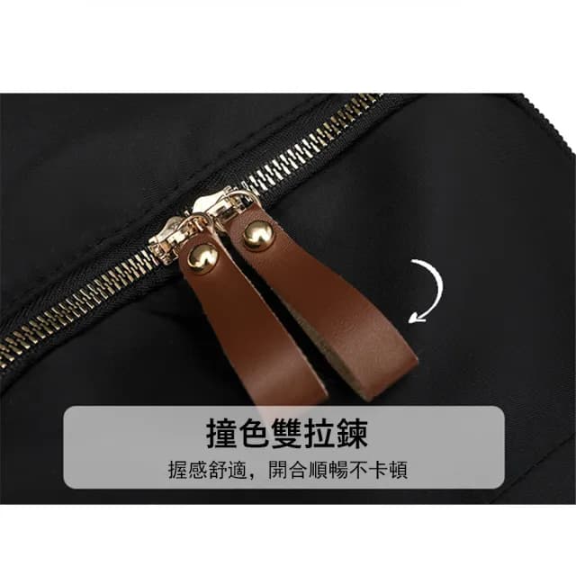 【Janyo】時尚撞色後背包 手提包 女士百搭雙肩包 輕量通勤包 旅行背包 防盜包 單肩包 交換禮物