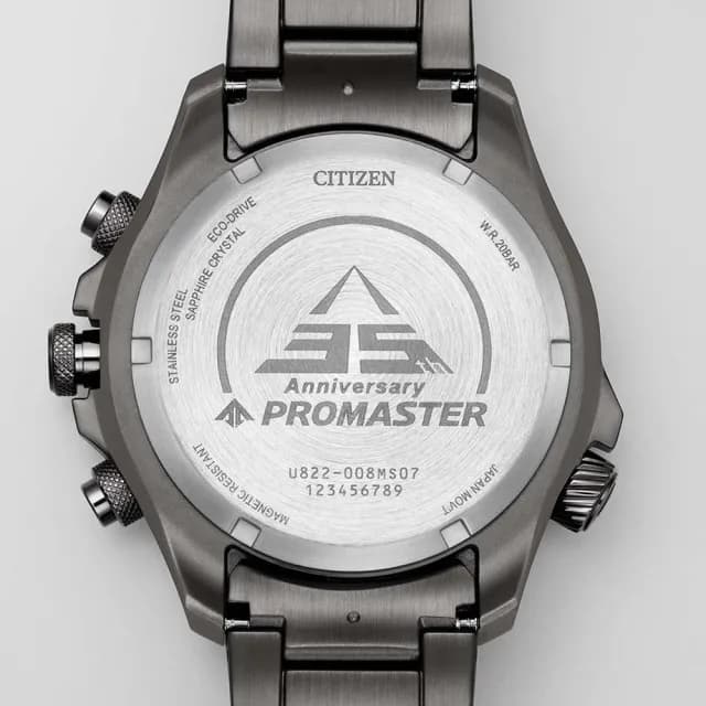 【CITIZEN 星辰】Promaster 35 週年限量版 光動能運動錶 迷彩 男錶 禮物 推薦(JV1008-63E)