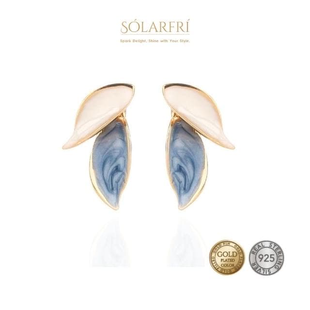 【SOLARFRi】銀針耳環｜優選親膚材質配戴舒適 附品牌禮盒包裝(閨蜜情人女友母親老婆禮物)