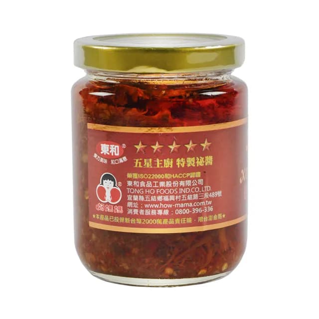 【東和食品】干貝XO醬220g*1罐(好媽媽的味道/送禮推薦)