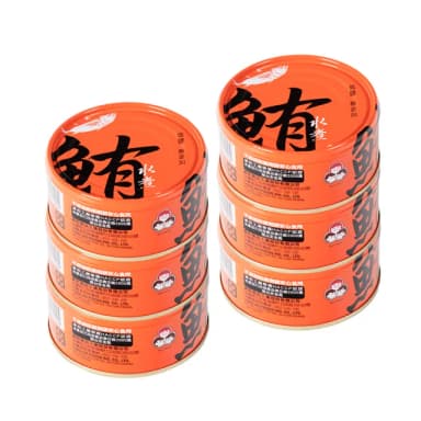 【東和食品】買一送一_無添加水煮鮪魚*6罐(好媽媽的味道/送禮推薦)