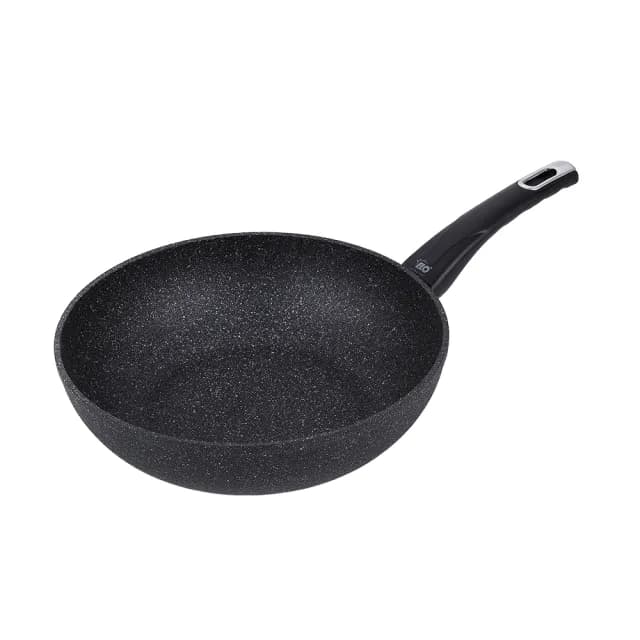 【德國ELO】Granit Evolution 礦石酥脆28CM不沾深炒鍋(適用電磁爐)