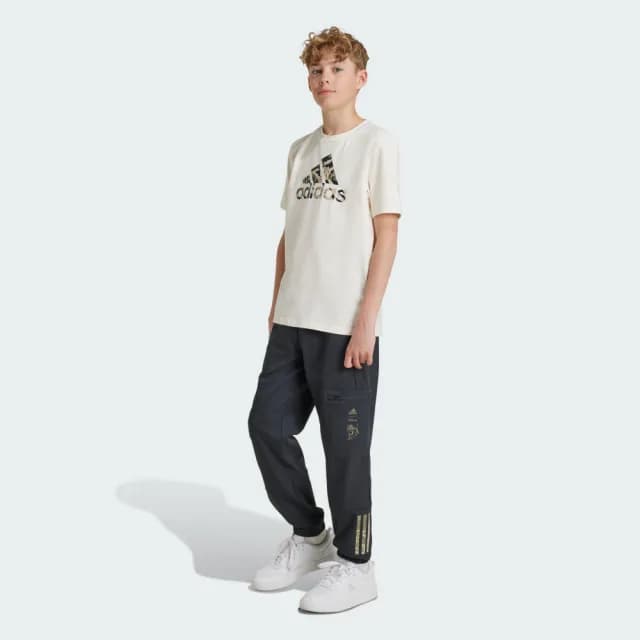 【adidas 愛迪達】DISNEY 獅子王 運動長褲 童裝 IV7358