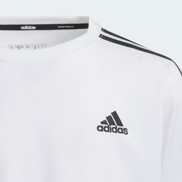【adidas 愛迪達】ESSENTIALS + 長袖上衣 童裝 JE1701