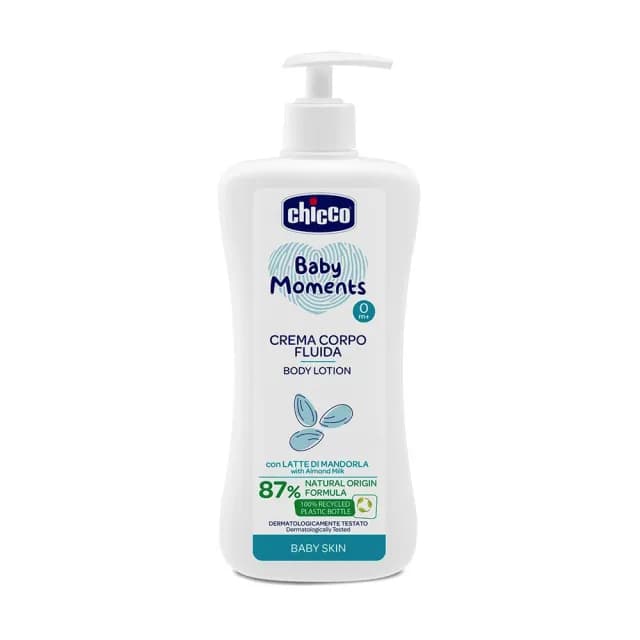 【Chicco 官方直營】寶貝嬰兒植萃潤膚乳液500ml